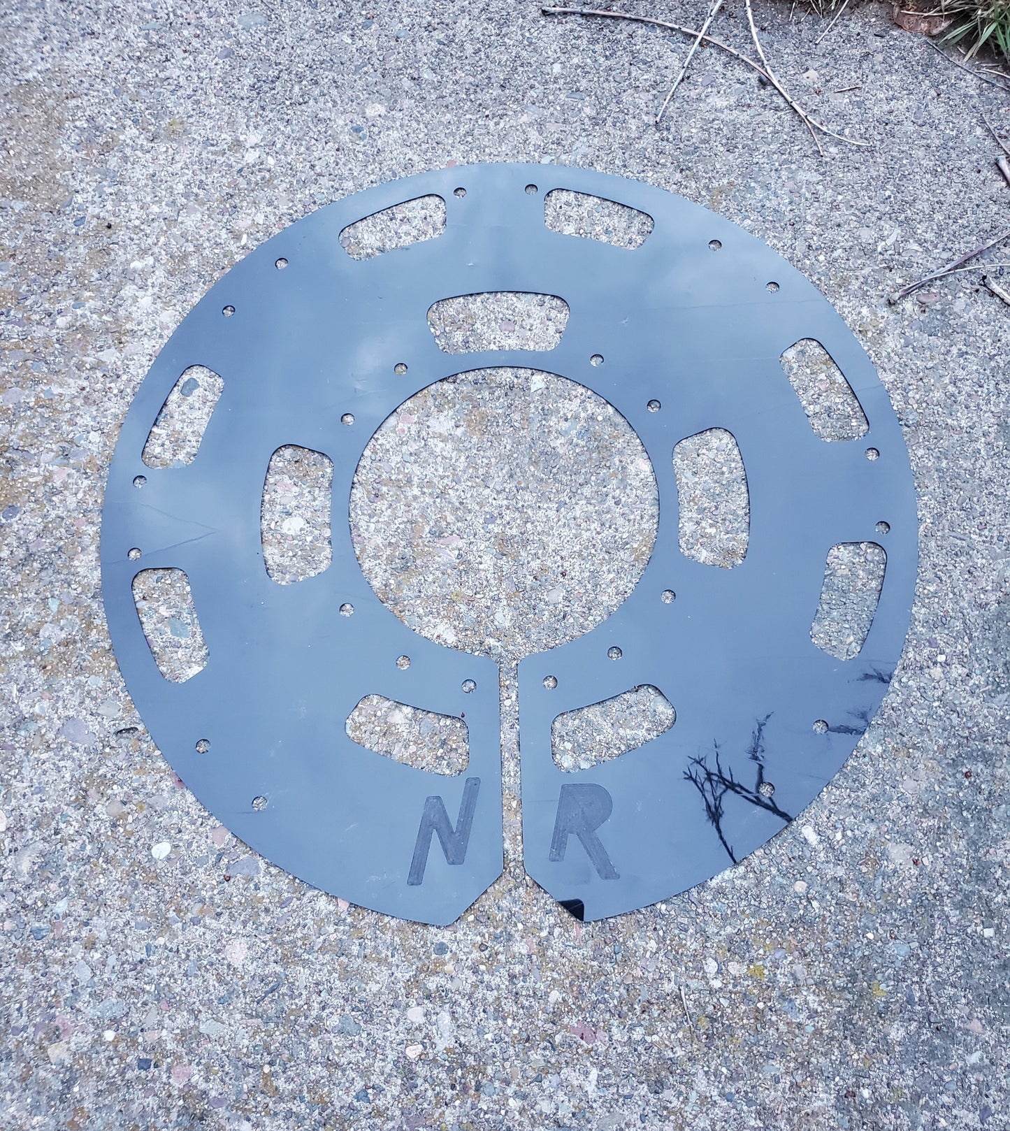 Upcycled wheel covers